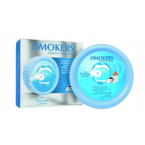 EVA SMOKERS CLEANSING TOOTH POWDER WITH FLUORINE 40 GM
